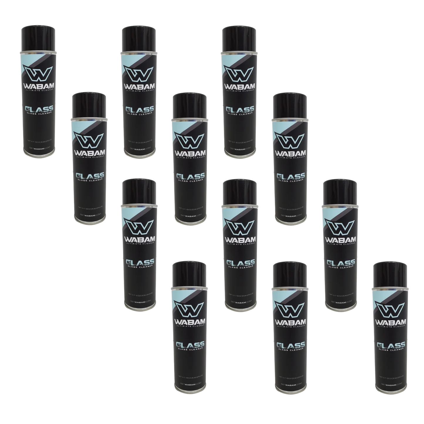 WABAM GLASS (12 cans)