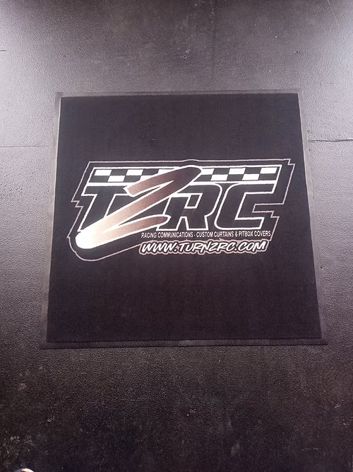 4 x 12 Oval Outlaws Performance Custom Rug